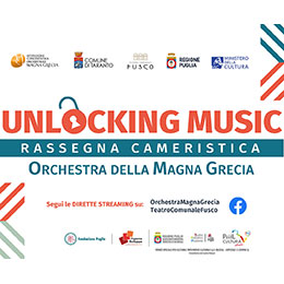 Venerdì 19 marzo, “Unlocking Music” in streaming con ensemble dell’Orchestra della Magna Grecia